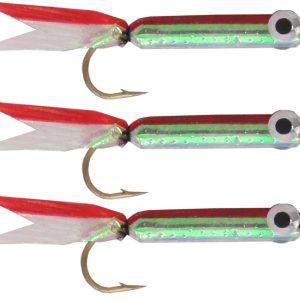Silver Minnow Lure rot 3 Stück 4,5cm Forellenköder
