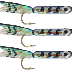 Silver Minnow Lure tiger 3 Stück 4,5cm Forellenköder