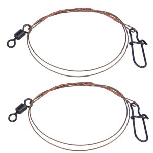 Skeater 7X7 Wire Leaders 30cm – 2 Stahlvorfächer