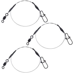 Skeater Titanium Pike Leaders – 3 Titanvorfächer