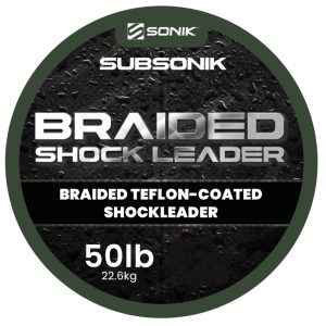 Sonik Braided Shock Leader 50lb – 50m Vorfachschnur