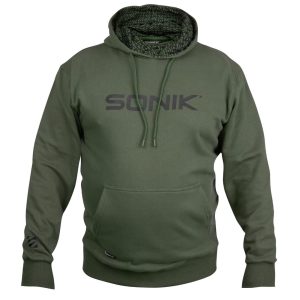 Sonik Hoody Green – Angelpullover