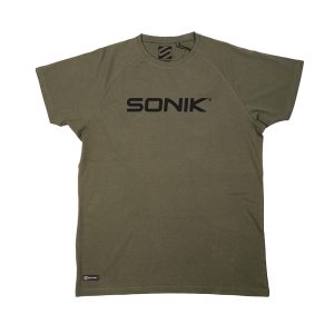 Sonik Raglan Tee Green – T-Shirt, Angelshirt
