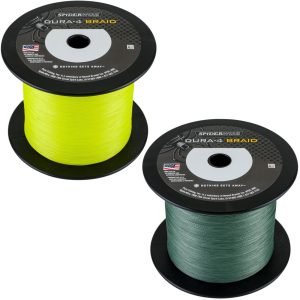 Spiderwire Dura 4 – 1800m geflochtene Angelschnur