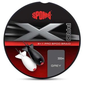 Spomb XD Pro Braid Grey 0.14mm 16lbs – 300m geflochtene Schnur