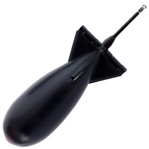 Spomb midi 14,8×5,5cm black – Futterrakete