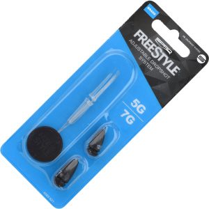 Spro Freestyle Adjustable Dropshot System – 3 Sleeves + 2 Gewichte