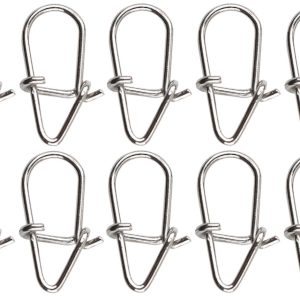 Spro Freestyle Reload Stainless Fluorocarbon Snap – 10 Einhänger