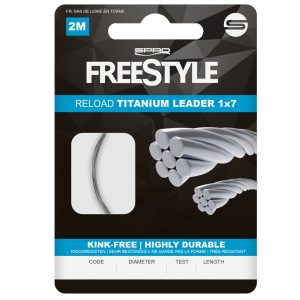 Spro Freestyle Reload Titanium Leader – 2m Titanvorfach