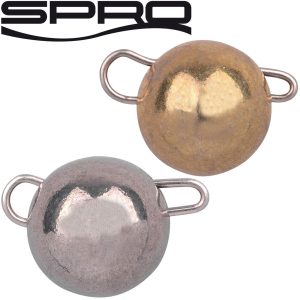 Spro Freestyle Tungsten Bottom Jig natural/goldfarben – 2 Jigköpfe
