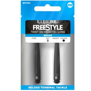 Spro Freestyle Twist On Weights Long Brass – 2 Gewichte