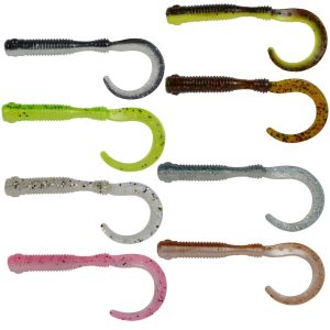 Spro Freestyle Urban Curl 5,5cm – 5 Gummiwürmer Streetfishing