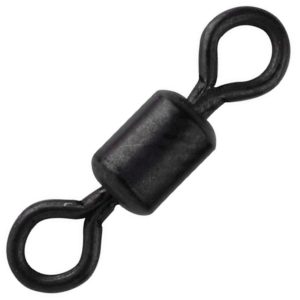 Spro Matt Black Rolling Swivel – Angelwirbel