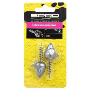 Spro Pelagical Screw-In Jighead Schraubkopf – 2 Vertikalköpfe