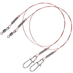 Spro Pike Fighter Wire Leader 1×7 – 2 Stahlvorfächer