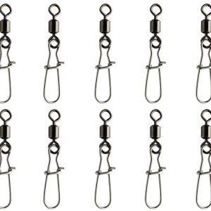Spro Rolling Swivel with Fast Lock Snap – 10 Wirbel
