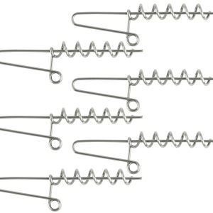 Spro Softbait Spiral 54mm – 6 Schraubköpfe für Gummifische