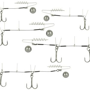 Spro Softbait Spiral Stinger 45,5kg – Stingerhaken für Gummifisch