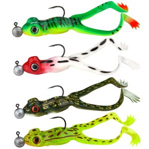 Spro The Frog To-Go 12cm 7g – Gummifrosch mit Jigkopf