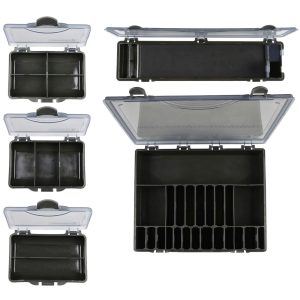 Strategy Tackle Box System 37x30x6cm – 1 Tacklebox + 5 Zubehörboxen