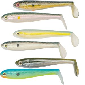 Strike King 11,5cm Shadalicious Swimbaits – 6 Gummifische