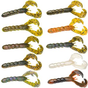 Strike King Rage Baby Craw 7,5cm – 9 Gummikrebse