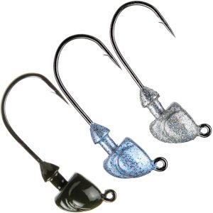 Strike King Squadron Swimbait Jig Head – 3 Jigköpfe