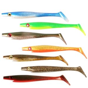 Strike Pro Pig Shad 15cm 21g – 4 Gummifische