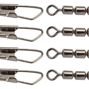 Trout Master 3-fachForellenwirbel mit Snap – 8 Wirbel