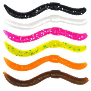 Trout Master Dendrobaena 80 – 15 Gummiwürmer