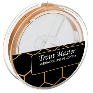 Trout Master Fine Gold X8 PE 0,10mm 8,2kg – 120m Angelschnur