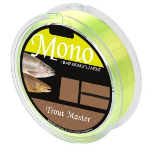 Trout Master Hi-Vis Mono Chartreuse – 200m Forellenschnur
