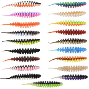 Trout Master Master Worm 65mm – 8 Gummiköder zum Forellenangeln