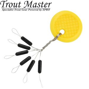 Trout Master Sbirolino Stopper Stick – 6 Gummistopper