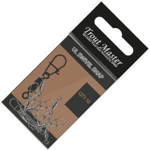 Trout Master Ul Swivel Snap – 10 Angelwirbel