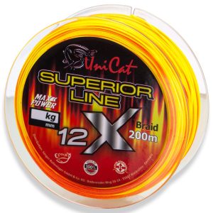 Uni Cat 12X Braid Superior Line – 200m Welsschnur