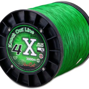 Uni Cat 4X Braid Knock Out Line 0,40mm 32kg – 3000m Welsschnur