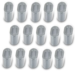 Uni Cat Single Sleeve Aluminium 1,4mm – 15 Klemmhülsen