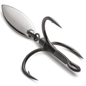 VMC 7548BD Bladed Hybrid Hook – Drillinge mit Spinnerblatt