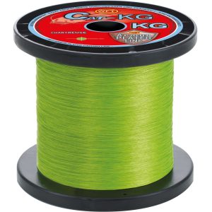 WFT Cat 70kg 0,55mm Chartreuse – 300m geflochtene Angelschnur