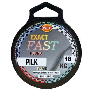 WFT Fast Pilk & Braid blue exact 18kg 0,20mm – 150m Angelschnur