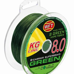 WFT KG 8 grün 600m – Geflochtene Angelschnur
