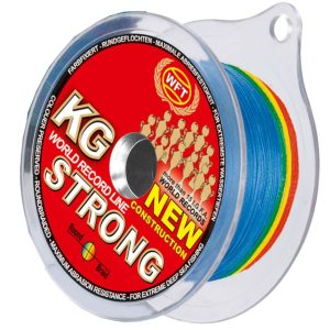 WFT KG Strong Multicolor 0,22mm 32kg – 540m geflochtene Schnur