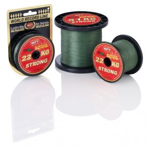 WFT KG strong Schnur 1000m 0,22mm 32kg grün