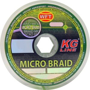 WFT Micro Braid KG chartreuse 150m – Geflochtene Angelschnur