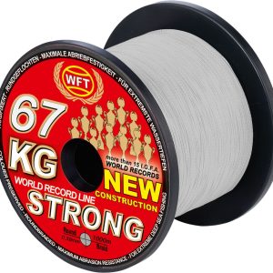 WFT NEW KG Strong Trans 1000m 67kg – Geflochtene Angelschnur