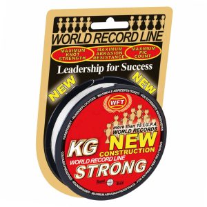 WFT Strong Trans 0,18mm 22kg – 150m geflochtene Angelschnur
