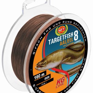 WFT TF8 Aal Brown 0,18mm 160m 14Kg – Angelschnur