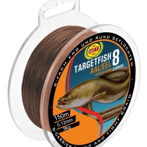 WFT TF8 Aal brown 160m 0,12mm 9kg – Aalschnur