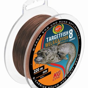 WFT TF8 Catfish brown 0,60mm 220m 60Kg – Wallerschnur